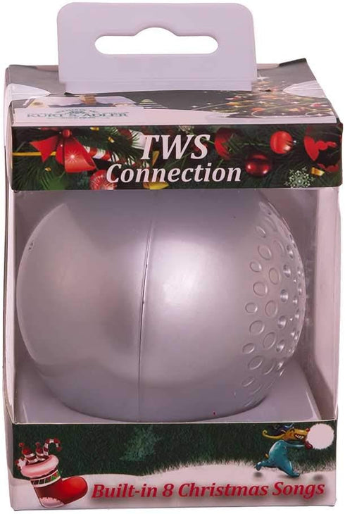 70MM Silver Bluetooth Musical Ornament Ball...
