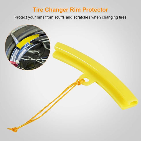 5Pcs Car Tire Rim Protectors, Rim Protector for Car Wheels, Motorcycle Tires Changer Rim Blades Wheel Protectors, Tire Changing Protector Tier Rem...