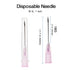 100 Pack 18 Gauge 1 inch Lab Tools Accessories for Scientific, Measuring and Refilling, Industrial and Plant, Individually Packaged...
