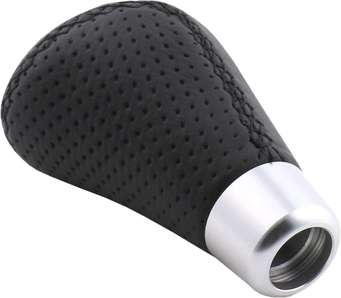 5 Speed Shift Knob Shifting Lever Leather Gear Stick Transmissions Shifter Handle Fit Most Manual Cars Truck SUV Vehicle (Black)...