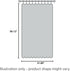 Photo Curtain XXL Gallery with 40 Pockets for 80 Postcards Motif Cards - Picture Frame for 15 x 10 Photos...