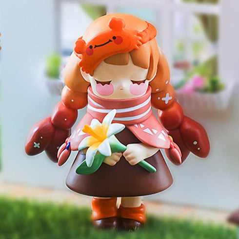 CORA Princess Flower Zodic Series Box Toys Blind Box Cute Collectible Figure Action Model Girl Birthday Surprise Random Blind Bags Room Desktop De...