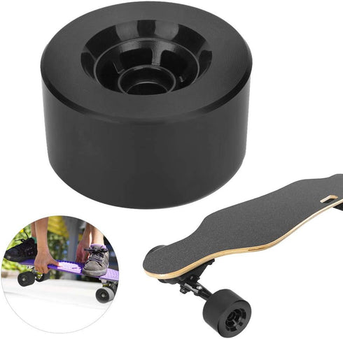 Keenso Pro Skateboard Wheels, Electric Scooter Skateboards Tires PU 80A Shockproof Wheels with Bearings 90mm for Skateboards Longboard Electric Sc...