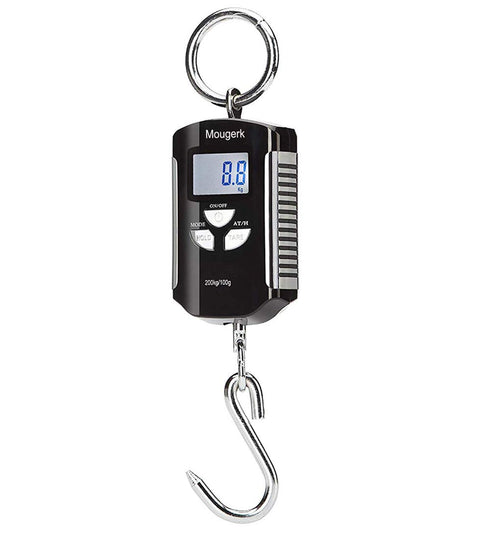 Digital Hanging Scale Portable Heavy Duty Crane Scale 400lb 200kg 2 AAA Batteries(Not Included)...