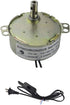 CHANCS Synchronous Turntable Motor Electric Motor2.5/3RPM/MIN 50/60Hz 4W CCW/CW AC100~127V Synchron Motor for Cup Turner,Cuptisserie Rotator...