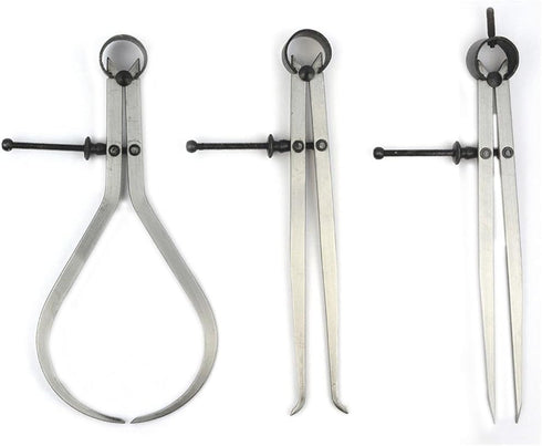 Big Horn 19053C 3 Pieces 8-Inch Spring Caliper / Divider Set...