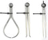 Big Horn 19053C 3 Pieces 8-Inch Spring Caliper / Divider Set...
