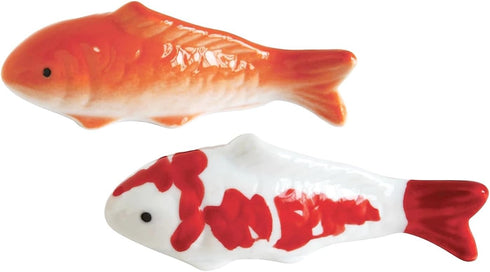 Set of 2 Creative Co-Op 4" Assorted Koi Fish Floatable Figurines...