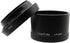 Metal LA-49X1 Lens Adapter Tube with 49mm Lens Hood for Leica X1 X2 Digital Camera Black...