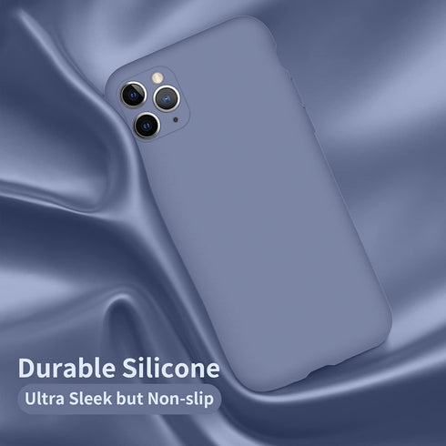 Cordking Designed for iPhone 11 Pro Case, Silicone Ultra Slim Shockproof Phone Case with Soft Anti-Scratch Microfiber Lining, [Enhanced Camera Pro...
