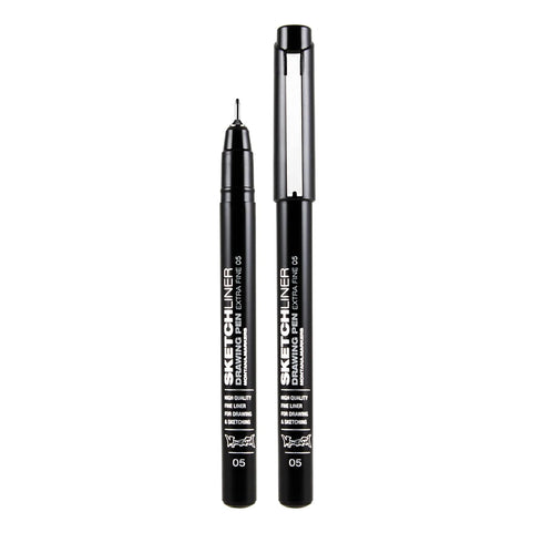 Montana Cans Sketchliner 5-Pen Set, Black (337383)...