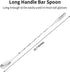 Bar Spoon Cocktail Mixing Spoon - Cuttte 2pcs Cocktail Spoon Long Handle 12.7 Inches, Stainless Steel Drink Stirrers Cocktail Stirrer with Trident...