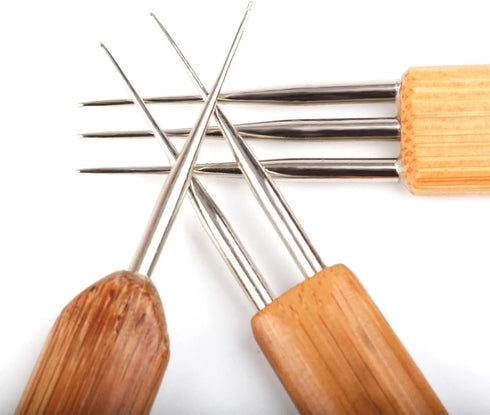 Dreadlock Crochet Hook for Hair, Dreadlocks Needle for Wig Braid Craft Hair Weaving Tool 0.75mm 3pcs/Lot......