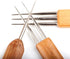 Dreadlock Crochet Hook for Hair, Dreadlocks Needle for Wig Braid Craft Hair Weaving Tool 0.75mm 3pcs/Lot......