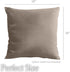 lalaLOOM Velvet Throw Pillow Covers, Set of 2, 18x18 Decorative Square Pillows Home Decor, Soft Accent Cases, Silky Machine Washable Pillowcases f...