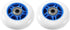 KAMIER Rip Stik 76mm Wheels Replacement for Razor RipStik Ripster Ripsurf Caster Board FlashRider RipRider PowerRider 360 Caster Trike Kids Scoote...