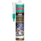 Akfix 100AQ Black Aquarium Silicone Sealant (1x10.1 fl. oz.) - 100% Silicone, Waterproof Aquarium Safe Silicone Black, High-Speed Curing and Stron...