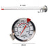 Candy Thermometer Deep Fryer Oil Thermometer (2 Pack with Clip & 8“ Probe - Best Cooking Thermometer for Cooking Tall pots,Candle Making, Candy Ma...