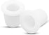 2Pcs Patio Table Umbrella Hole Ring Plug, Pool Umbrella Sleeve Stabilizer Cone Wedge, Silicone Umbrella Table Ring Hole Insert for 2-2.5 Inch Tabl...