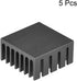 uxcell Electronic Radiators Heatsink for MOS GPU IC Chip Black 20 x 20 x 10 mm 5pcs...