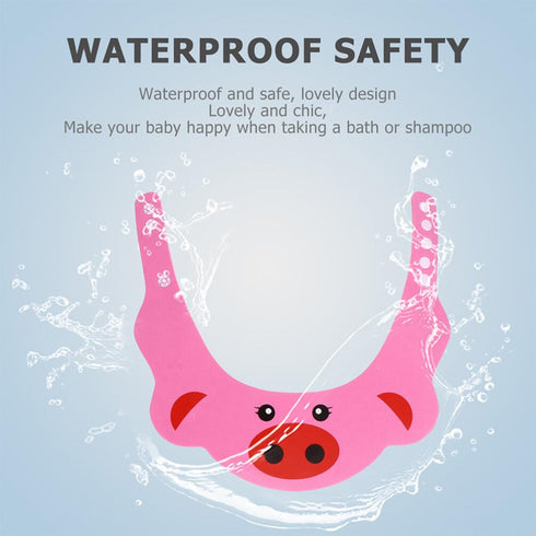 6pcs Hair Washing Hat Shower Bath Silicone Cap Soft Adjustable Visor Shampoo Cap for...
