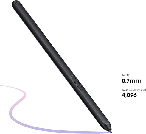 Galaxy S21 Ultra Pen Replacement for Samsung Galaxy S21 Ultra 5G S-View Cover Silicone Case Stylus S Pen +Replacement 5 Tips/Nibs + Free SIm Needl...