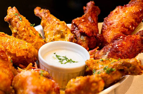 Premium | Parmesan Garlic Chicken Wing Rub Seasoning | Large Shaker | Fat Free | Saturated Fat Free | Cholesterol Free | Sugar Free | Crafted in S...