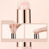 4 Pack Mini Lip Brush with Cover Portable Soft Angled Concealer Makeup Brush Applicator Travel Lip Film Oil Brush Cosmetic Tools for Lip Gloss Lip...