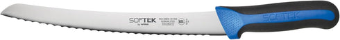 Winco Sof-Tek, 9-1/2" Bread Knife, Soft Grip Handle...