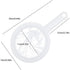 Kitchen Ultra-Fine Nylon Mesh Strainer I Plastic Sieve Fine Mesh Filter Spoon For Soy Milk Coffee Milk Yogurt Juice Kefir Honey Wine coladores de ...