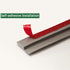 Floor Transition Strip Self Adhesive, PVC Flooring Threshold Edging Trim Suitable for Carpet with a Height Less Than 3 mm Grey, 6.56 feet...