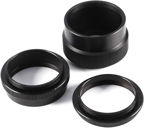 DEWIN Extension Tube Ring, Macro Extension Tube Ring for M42 42mm Screw Mount Set for Film/Digital SLR...