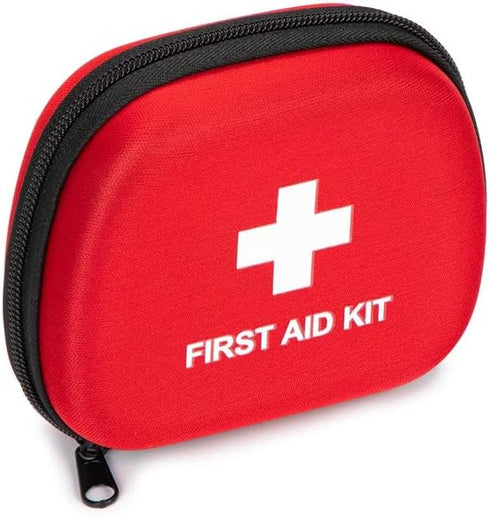First Aid Hard Case Empty, First Aid Hard Case First Aid EVA Hard Red Medical Bag for Home Health First Emergency Responder Camping Outdoors (5x4x...