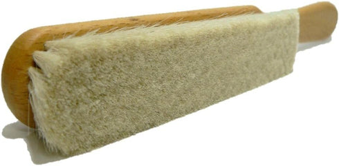 Valentino Garemi Ultra-Soft Goat Hair Cleaning Brush | for Elegant Delicate Flat Fabrics Suits, Jacket, Coats or Couch | Remove Dandruff, Dust, Pe...