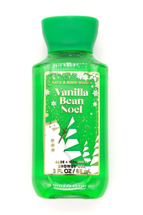 Bath & Body Works Travel Size Shower Gel 3.0 oz (Vanilla Bean Noel)...