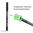 evpct 6Pcs Dark Light Royal Blue Emerald Green Purple Colored Glitter Eyeliner Pencils Set Women Waterproof...