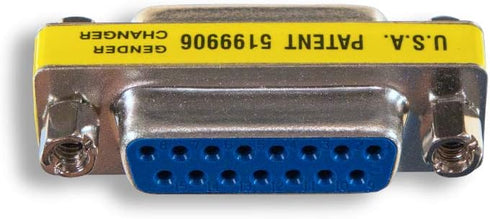 ZAGA1677FF DB15 Female to DB15 Female Mini Gender Changer...
