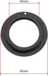 2pcs Camera Lens Adapter Ring 42mm ID 65mm OD Aluminum Alloy Camera Lens Mount Ring Compatible with Canon EOS Camera 300D 350D 400D 450D...