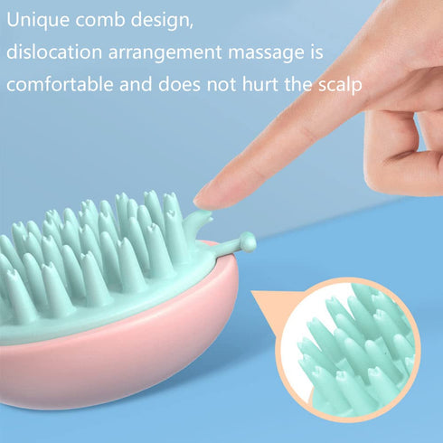 2Pcs Pet Bath Grooming Brush Dog Cat Bath Brush Soft Silicone Dog Shower Brush with Shampoo Dispenser Suitable For Washing Shampooing Massaging Pe...