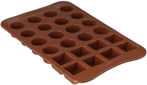 24 Holes Jelly Chocolate Soap Mould DIY Baking Silicone Mold Cake Decorating Tool Kitchen Accessorie Bakeware Ice Tray Drip Mold...