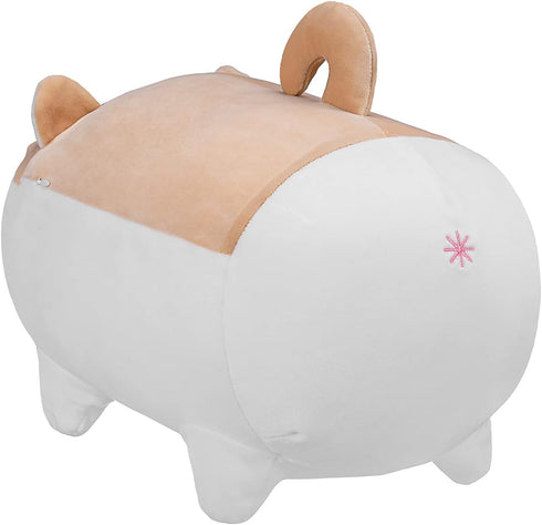 Auspicious beginning Shiba Inu Plush Toy Corgi Kawaii Plush Dog Soft Hugging Pillow, Stuffed Animal Plush Toy Gifts for Kids 15.7"...