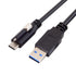 cablecc USB 3.1 Type-C Locking Connector to Standard USB3.0 Data Cable 1.2m with Panel Mount Screw...