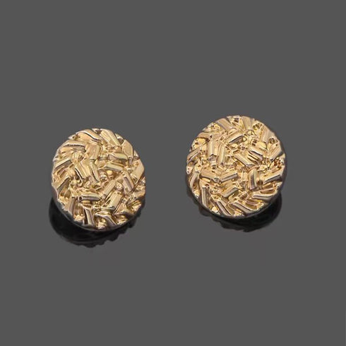 12-Piece Metal Button Sweater Coat Suit Socialite Vintage Style Button 23mm / 0.9in Gold (12Pcs 23mm/0.9inch)...