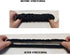Bling Rearview Mirror Accessories Elastic Plush Car Rear View Mirror Cover for Women Bling Car Accessories Universal Fit Black...