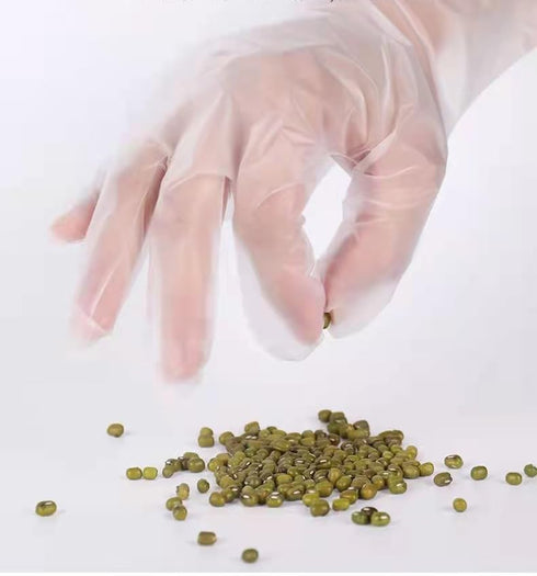 Disposable Gloves L, Food Safe| Latex-Free and Powder-Free Clear Vinyl Gloves for Cooking, Food Prep, Household Cleaning (L, 600)...