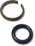 10-Piece 1/2 Inch Impact Wrench Socket Retainer Rings Set, Black, Carbon, Rubber, Steel...