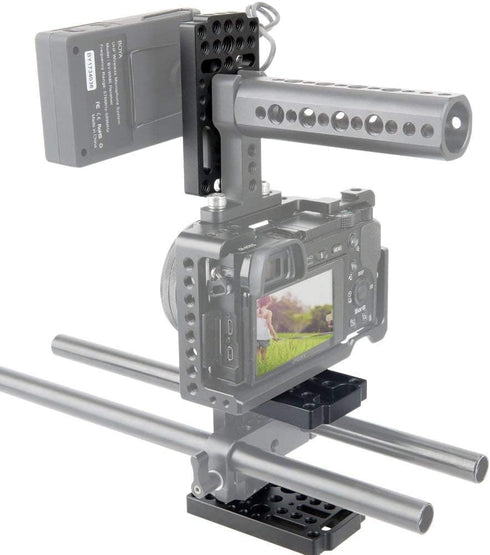 NICEYRIG Switching Plate Camera Cheese Easy Plate Applicable Railblocks, Dovetails, Short Rods...