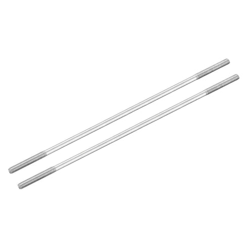 MECCANIXITY 304 Stainless Steel Threaded Tie Push Rods Servo Linkage for DIY RC Car, Boat, Car, Airplane, Helicopter Model&DIY Material, M2.5x100m...