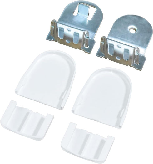 1-1/8" Roller Blind Repair/Hardware Kit, Replacement Brackets Parts, Window Blind Parts Accessories Working with 28mm Round Roller Shade Tubes, 1 ...