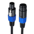 3.3ft Speakon Speaker Cable, 18 Gauge (AWG) Speakon Extension Cable, Twist Lock Speakon Male to Speakon Female Adapter Connector Extender Audio Ca...
